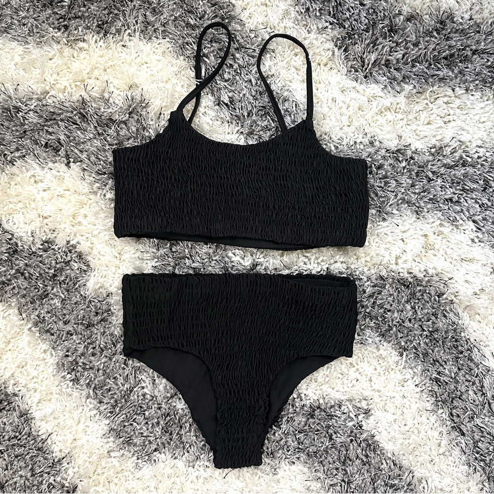 Etophe Studios Black Bikini Set - Size: S
